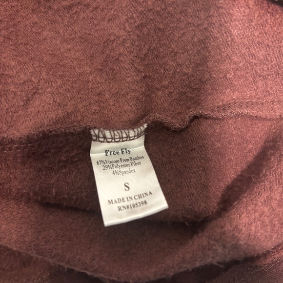 Free Fly Bamboo Hoodie Womens S Plum Active Fishing Hiking Pullover Base Layer - Picture 9 of 10